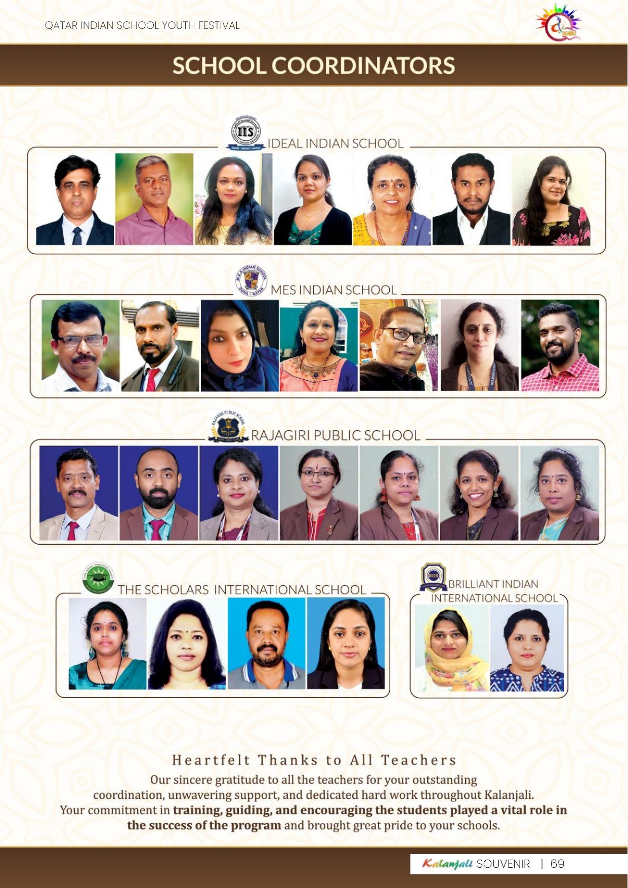 School Coordinators