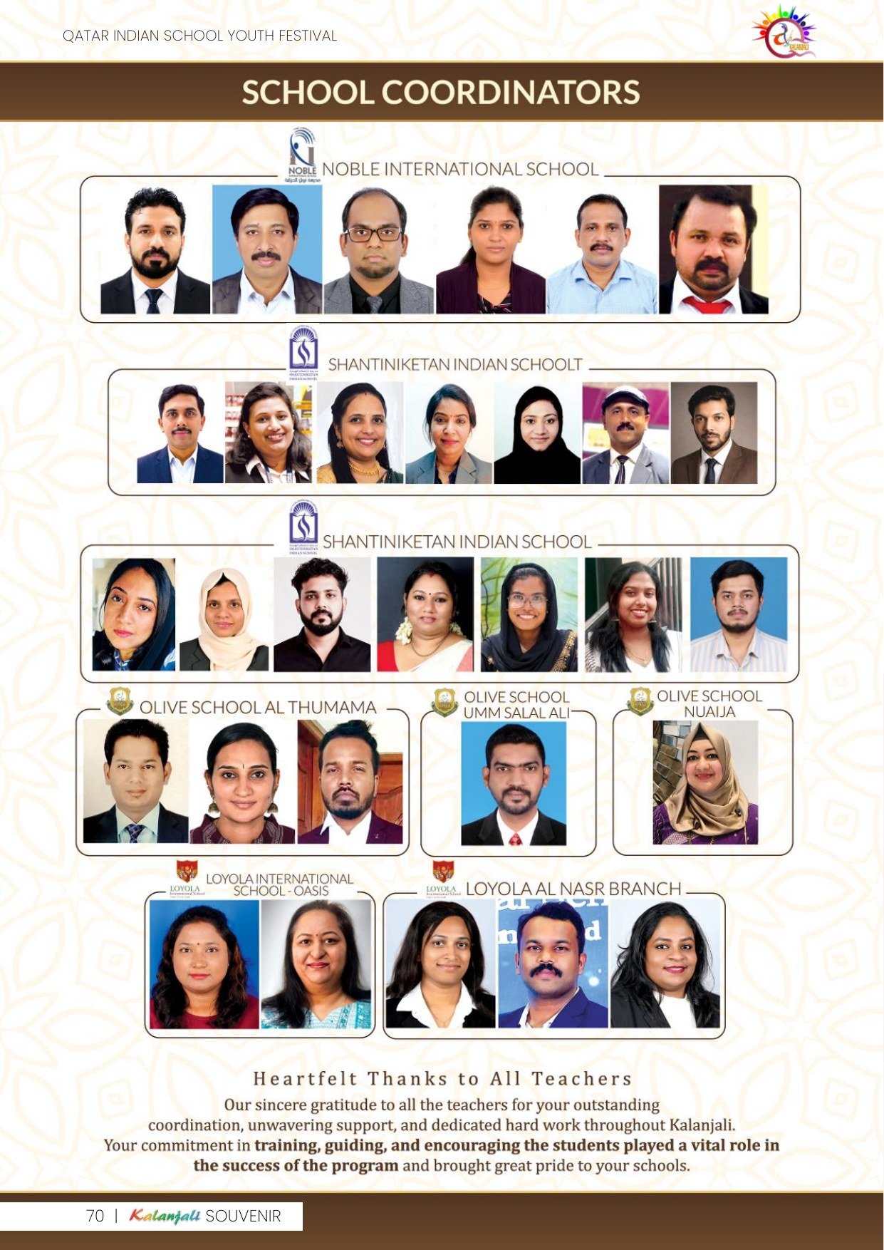 School Coordinators
